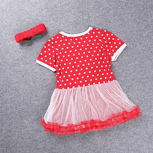 Fashion girls Christmas dresses-wholesale