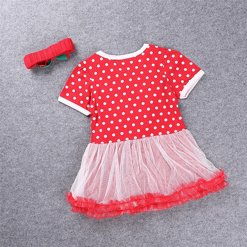 Fashion girls Christmas dresses-wholesale