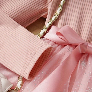spring girls dress puffy dresses for girls normal dress 9years girls dress