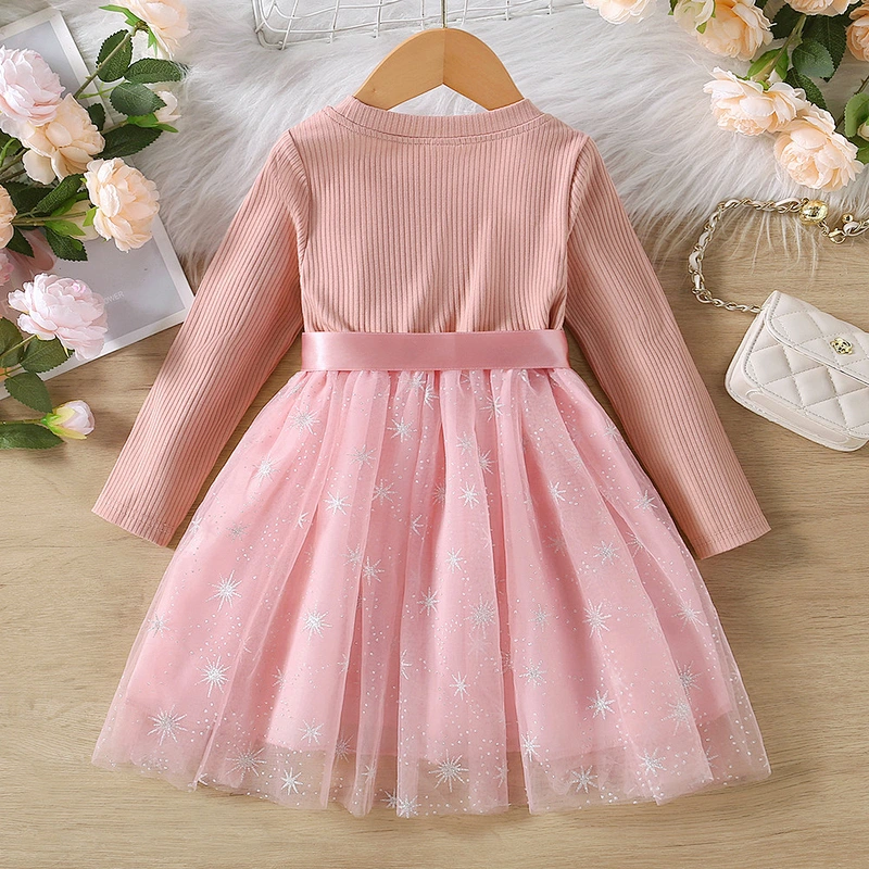 spring girls dress puffy dresses for girls normal dress 9years girls dress