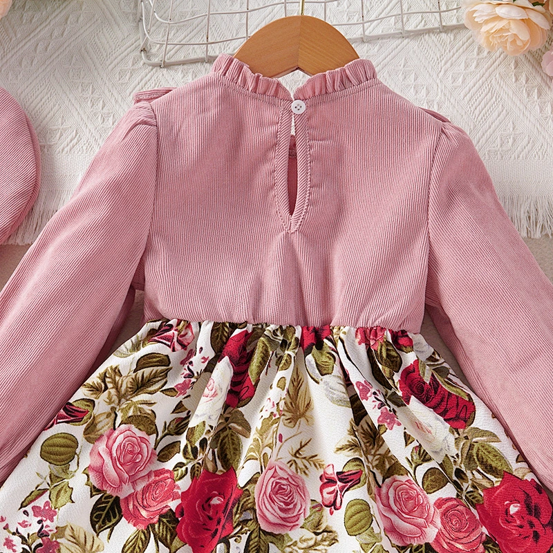flower girls dresses full sleeve dress for little girl girls dress set