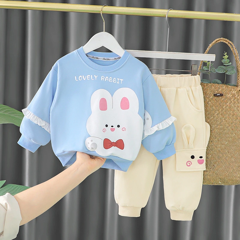 kids girls clothing sets long sleeve baby girls' clothing sets