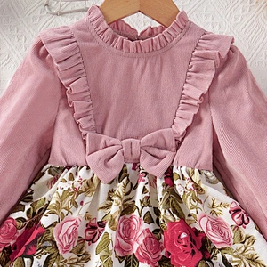 flower girls dresses full sleeve dress for little girl girls dress set