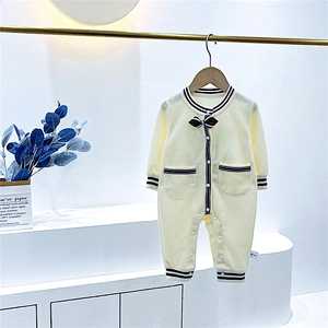 newborn baby romper warm baby romper set long sleeve