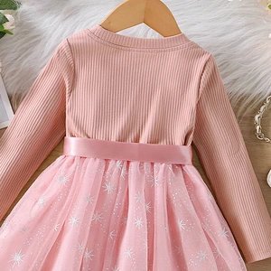 spring girls dress puffy dresses for girls normal dress 9years girls dress