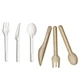 Disposable bagasse cutlery