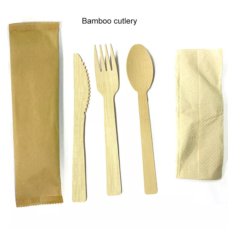 Disposable bamboo knife