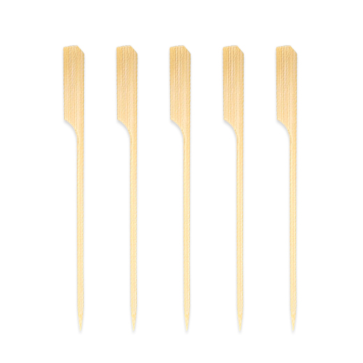 bamboo paddle skewer