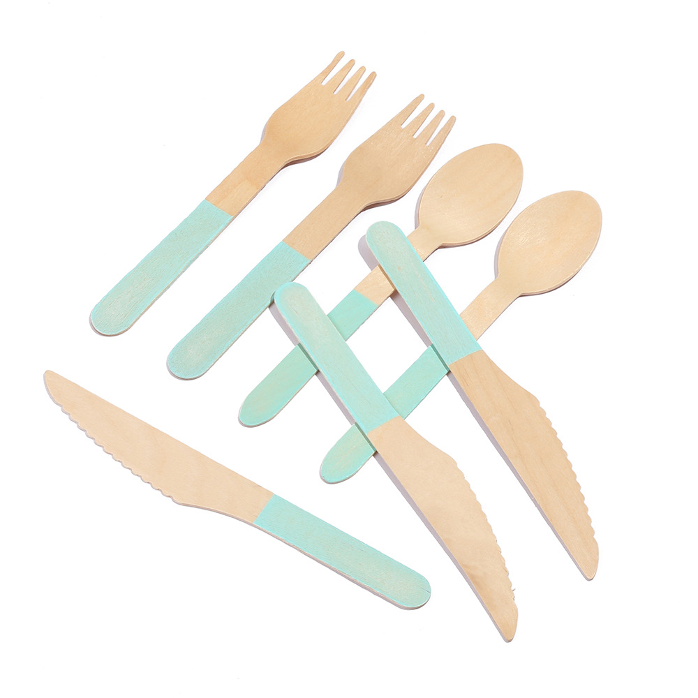 biodegradable wooden cutlery