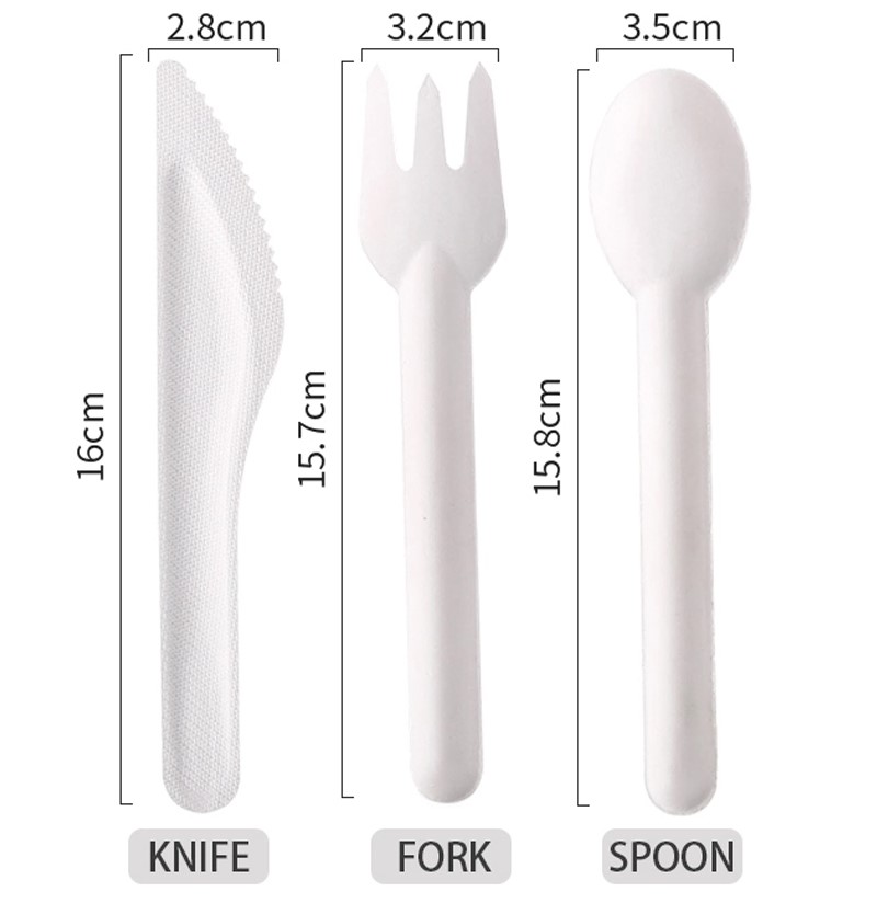 disposable fork and spoon