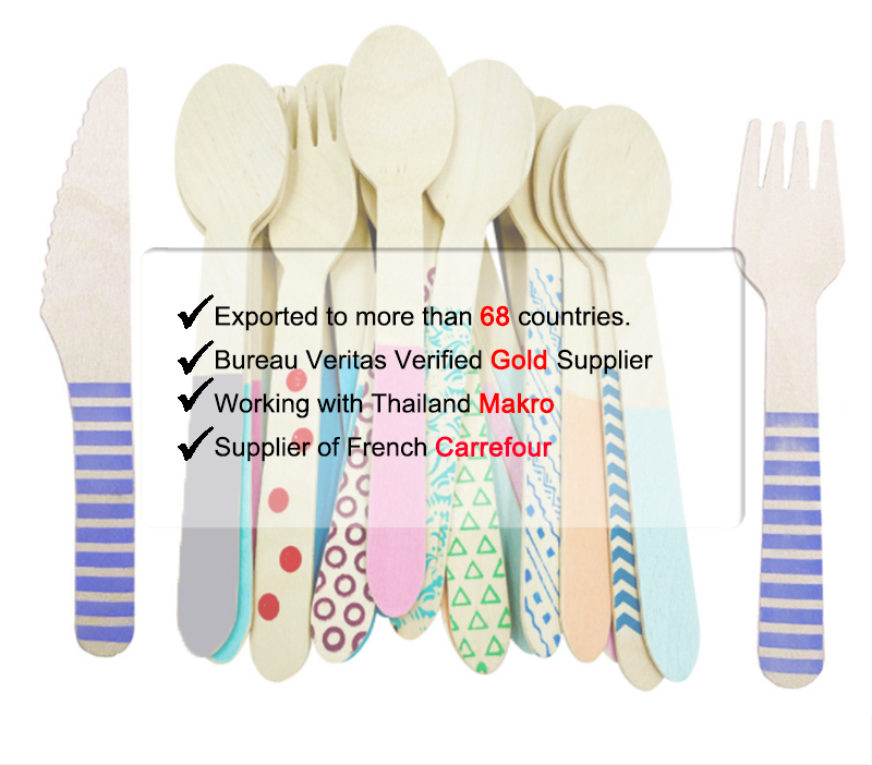 wooden spoon and fork