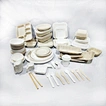 degradable sugarcane plates