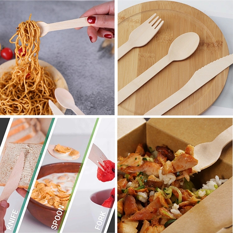 wooden forks and spoons disposable