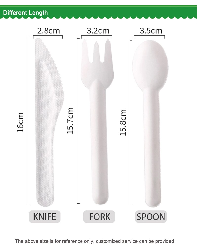 disposable fork and spoons