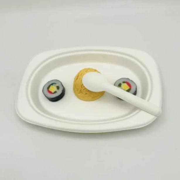 Disposable degradable tableware