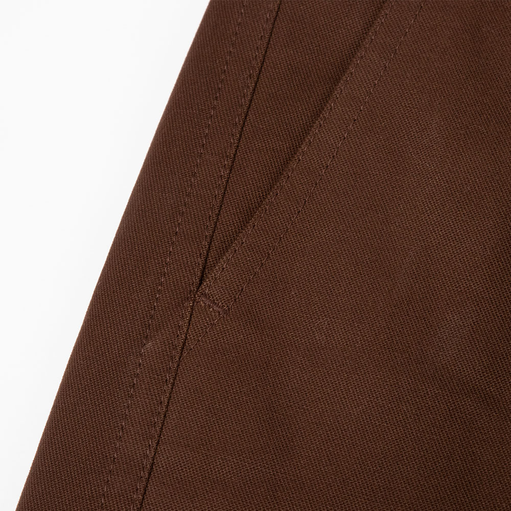 pleated denim culotte shorts pocket view details
