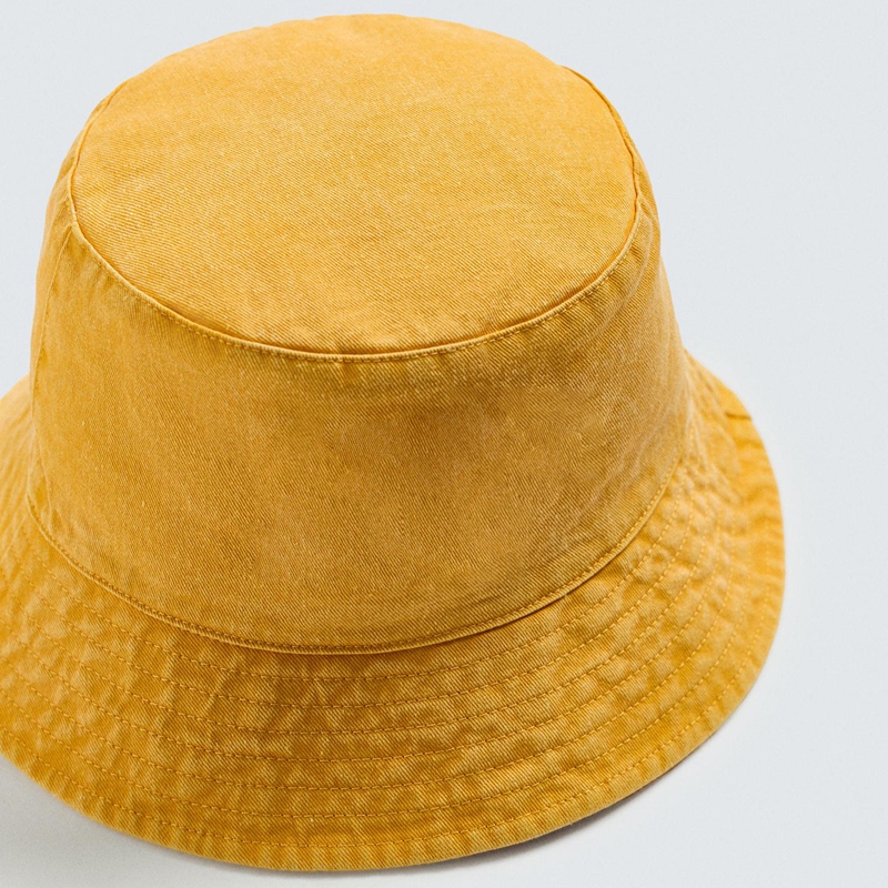 washed vintage-style bucket hat