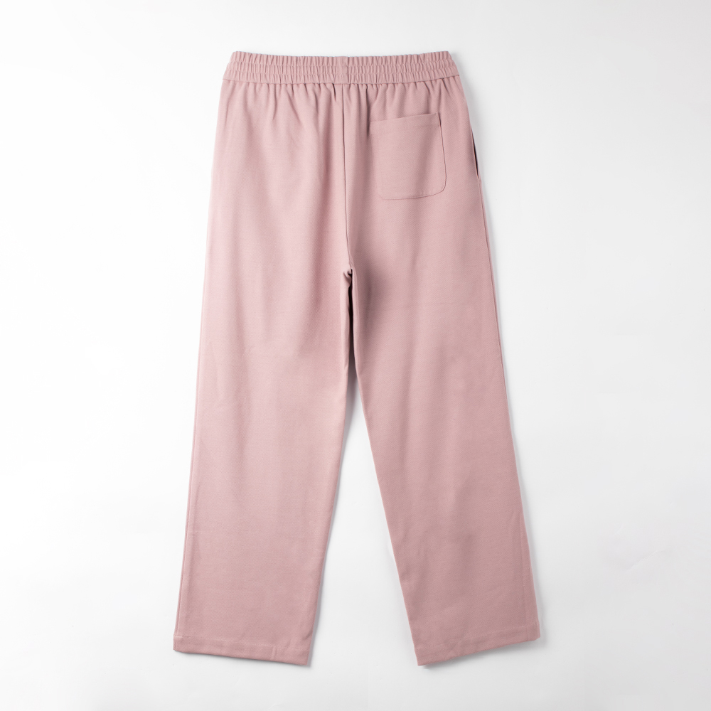 wide leg lounge trousers back view