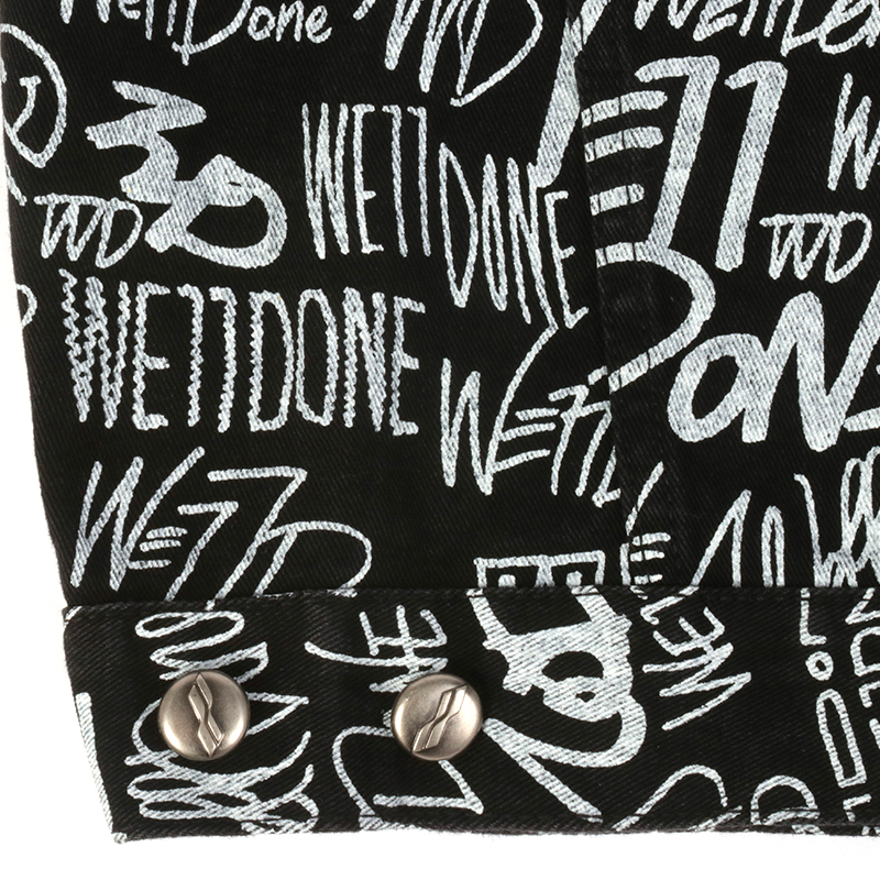private label denim jacket manufacturer hem details