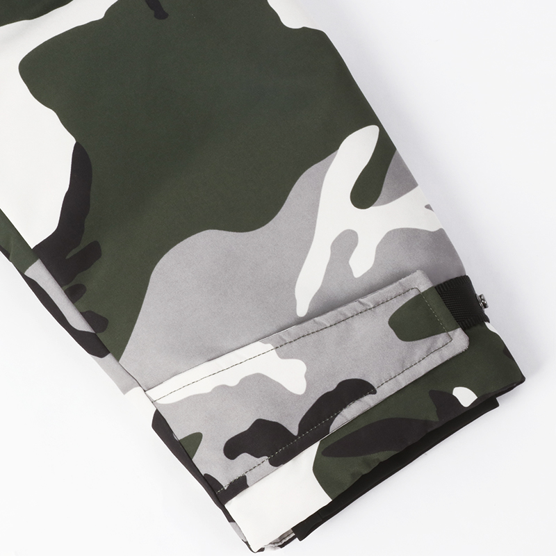 oem winter parka manufacturer long jacket sleeve details