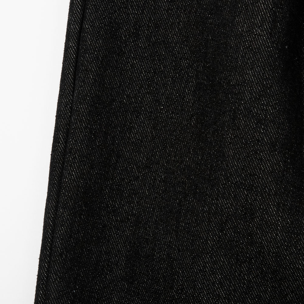 oem denim shorts manufacturer black denim culotte shorts