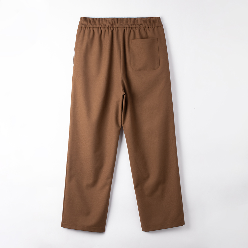 wide leg trousers back view