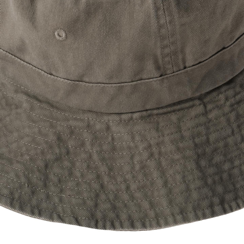 minimalist black bucket hat