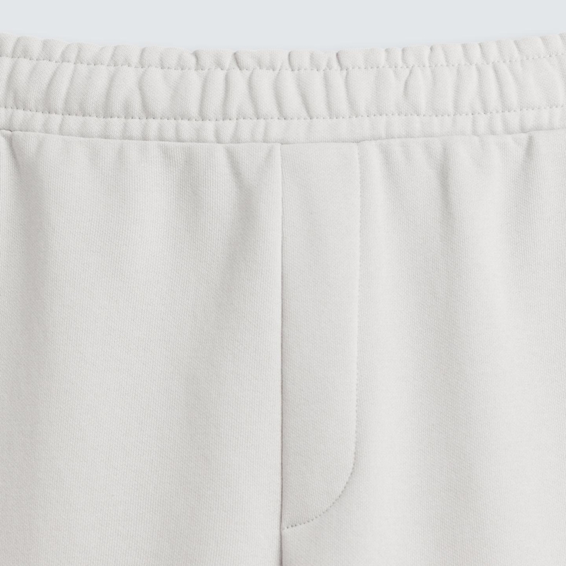 custom heavyweight fleece sweatpants waistband detail