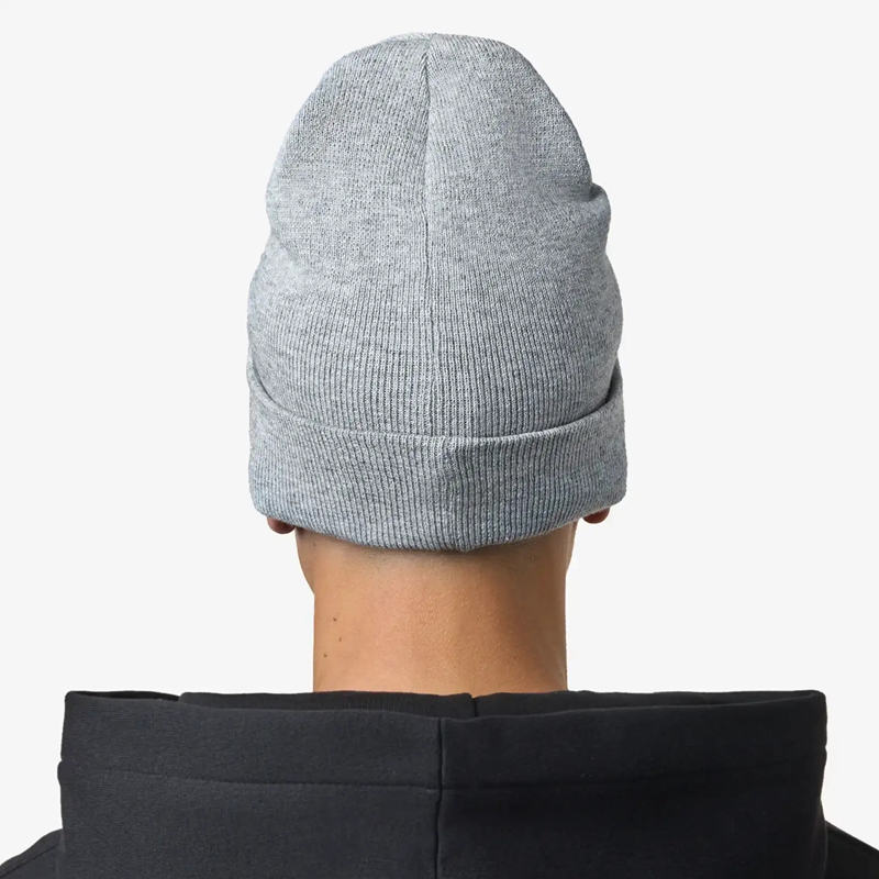 branded winter beanie supplier sample back lifestyle view