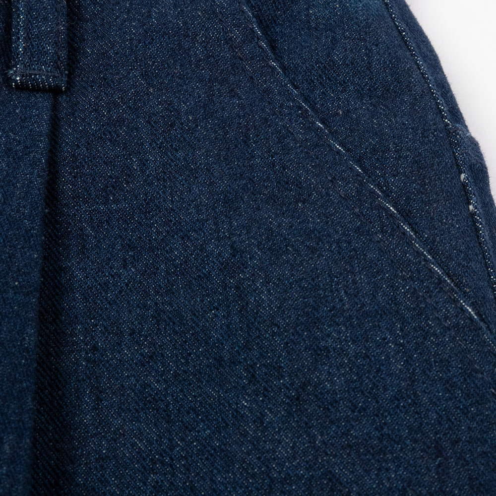 dark wash denim shorts fabric texture