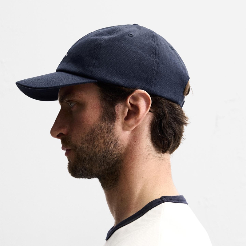 minimalist everyday solid color dad hat lifestyle view