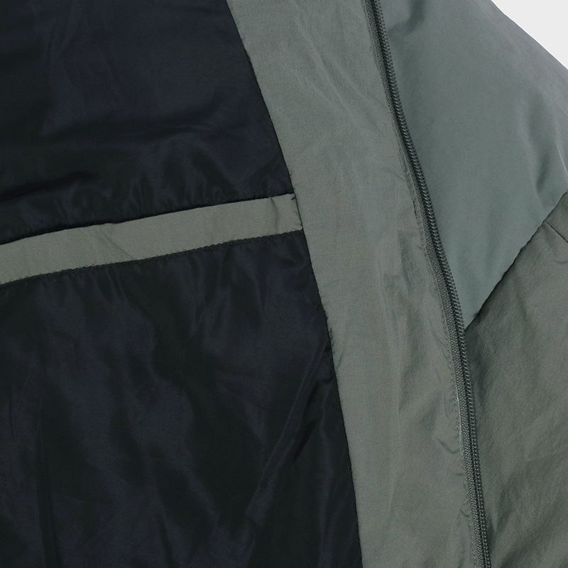 oem techwear puffer jacket manufacturer product view Inner pocket fabric details
