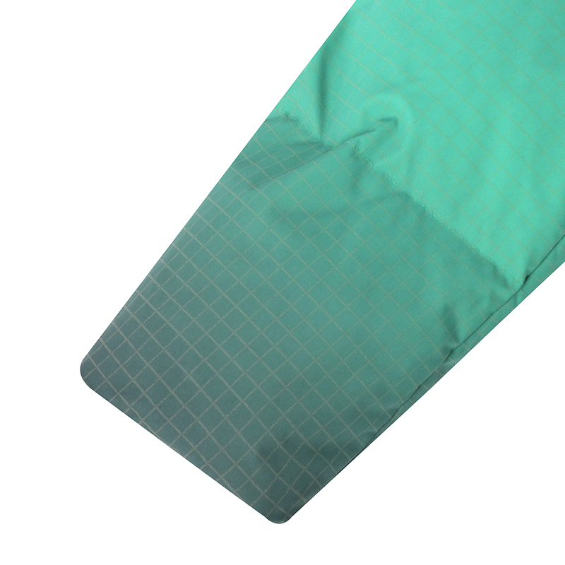 gradient puffer coat sleeve view