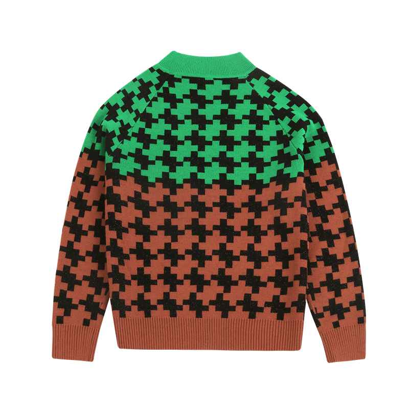 custom raglan-sleeve relaxed-fit gradient knitwear back view