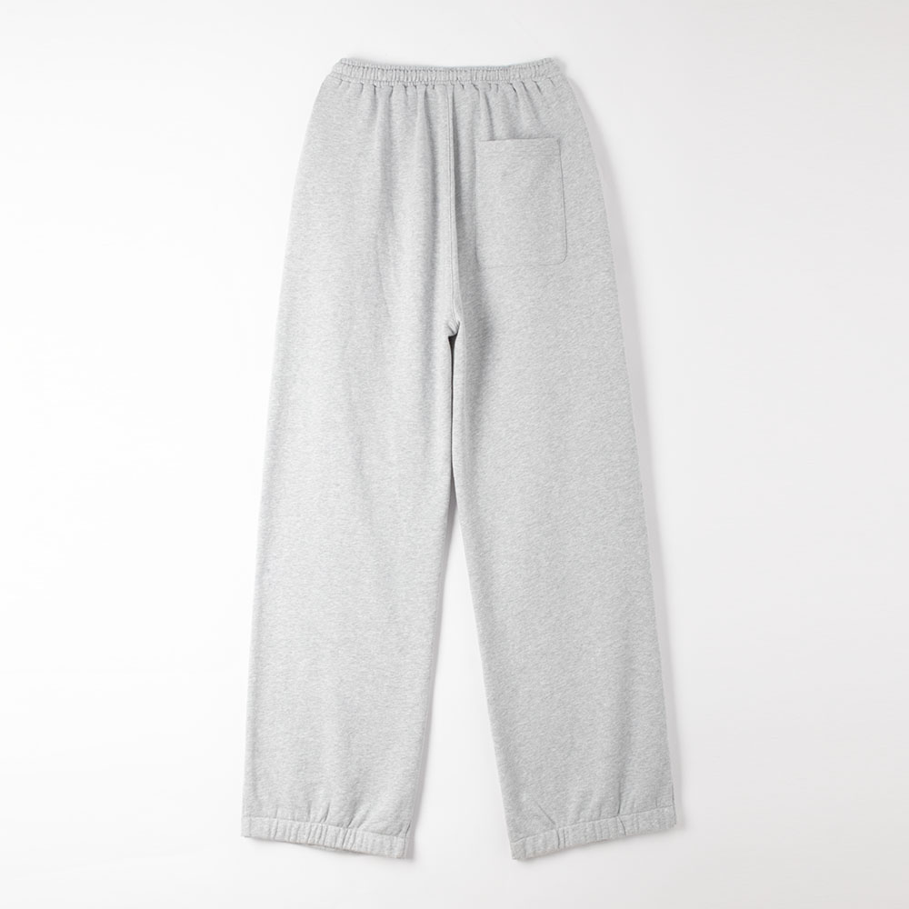 wide leg sweatpants back view