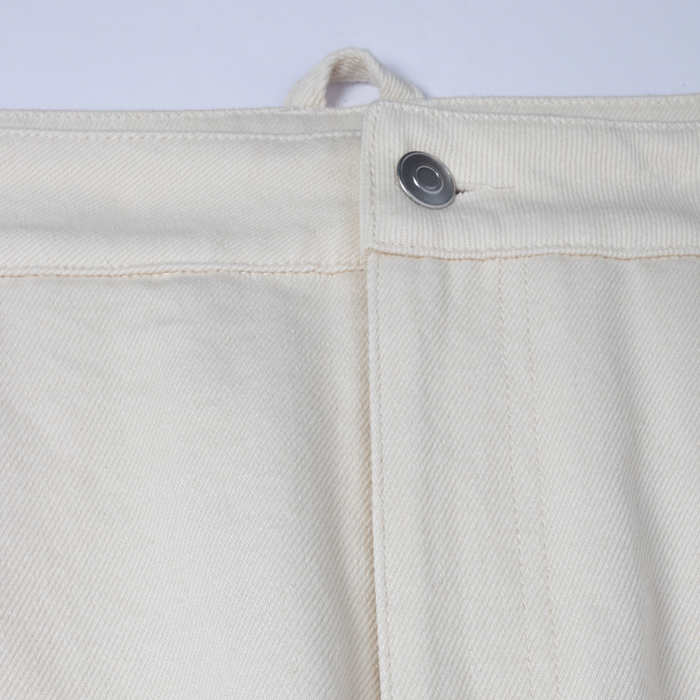 vintage carpenter pants fabric texture detail