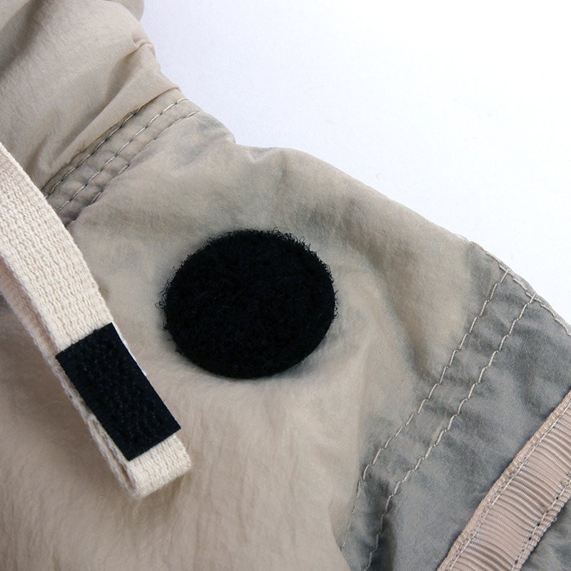 oem utility puffer jacket manufacturer product view velcro details