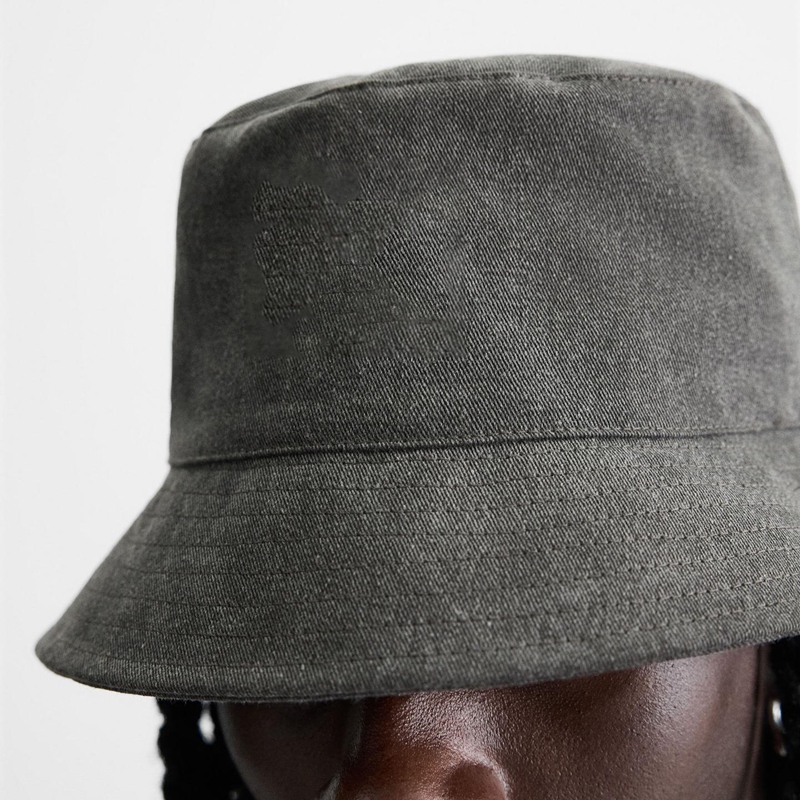 washed cotton bucket hat lifestyle details view