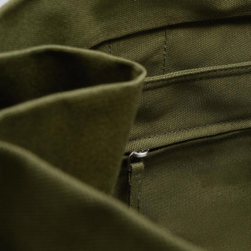 canvas work tote detail