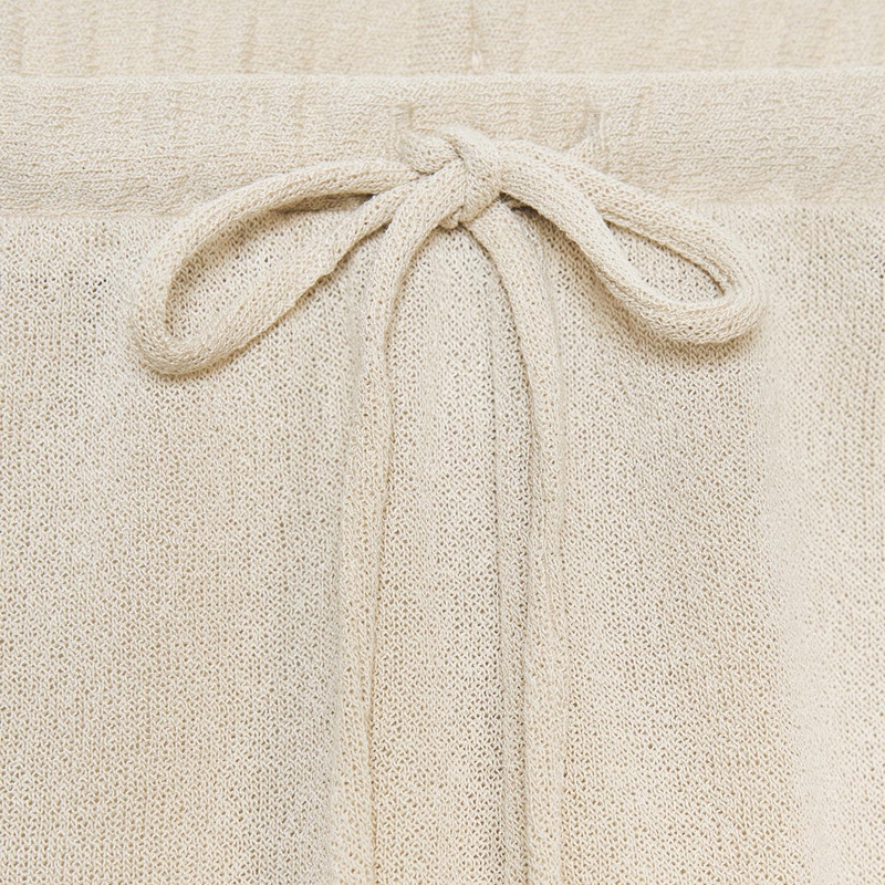 custom knit lounge pants fabric texture