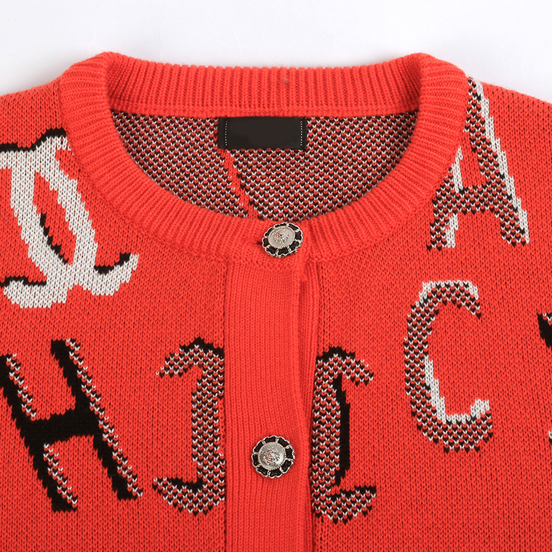 oem logo knit cardigan factory collar display
