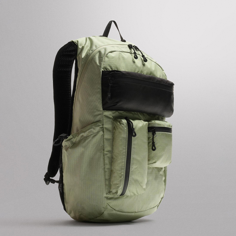 technical travel backpack side view