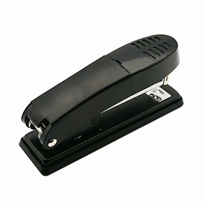Office standard metal black full strip stapler