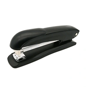 Office desk black metal full strip manual stapler