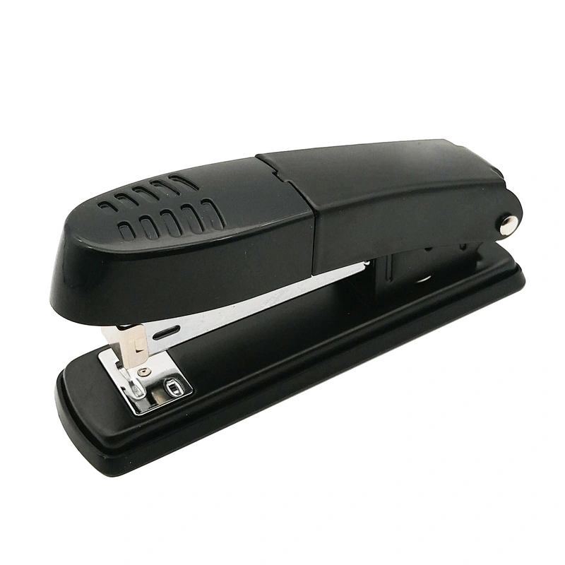 Office standard metal black full strip stapler