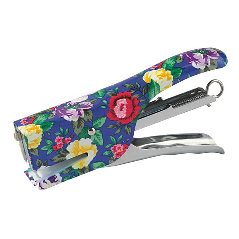 Hand held plier metal floral custom office stapler
