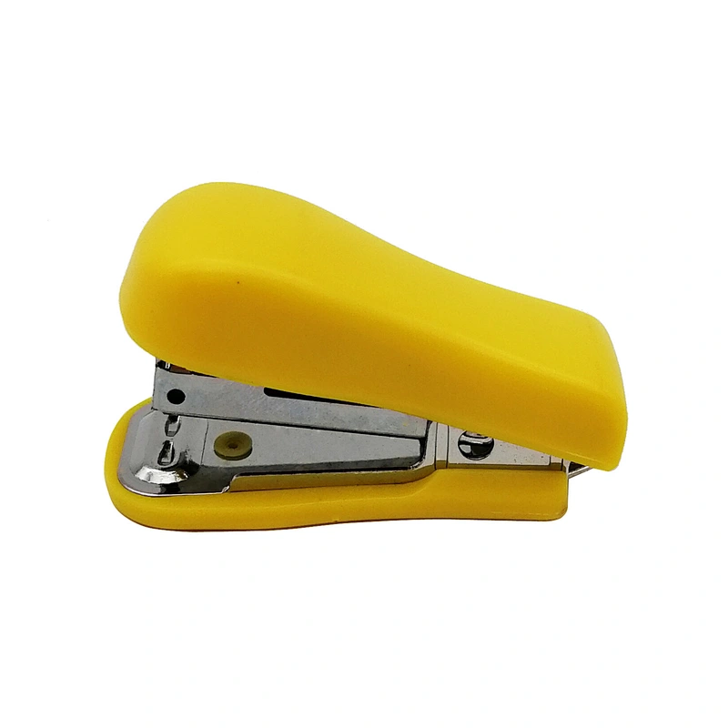 Portable mini plastic desk no.10 staples stapler with remover