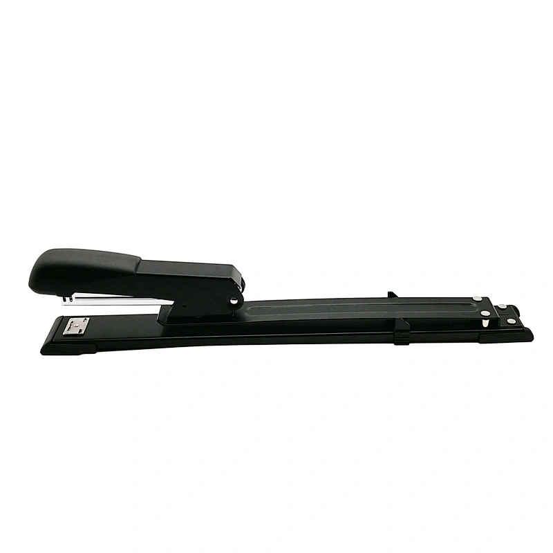 Office library black table metal long nose stapler