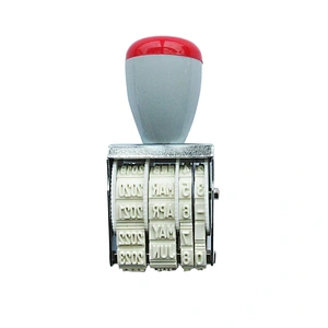 Factory price office desktop easy using changeable date stamp rubber stamp