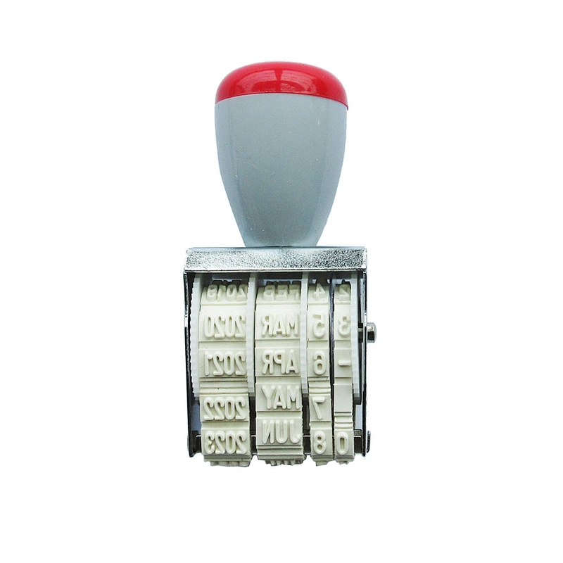 Factory price office desktop easy using changeable date stamp rubber stamp